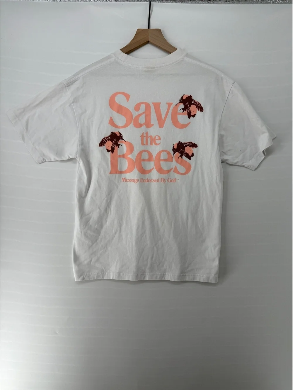 Golf Wang Flower Boy Save The Bees T-Shirt Men’s M White Tyler The Creator Tee